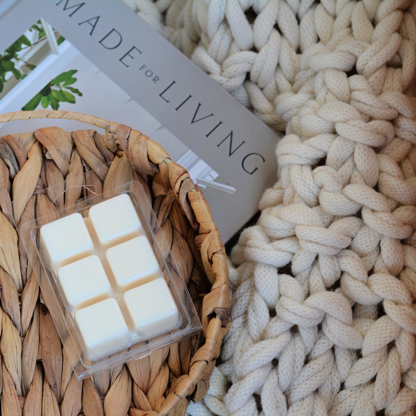 FIRESIDE Door County Wax Melt in Toasted Vanilla + Birch