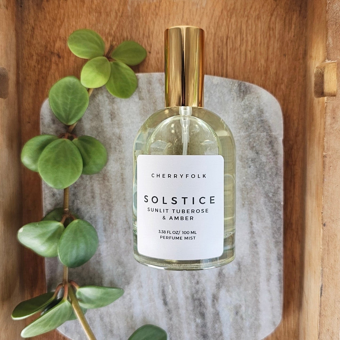 SOLSTICE Sunlit Tuberose + Amber Perfume Mist
