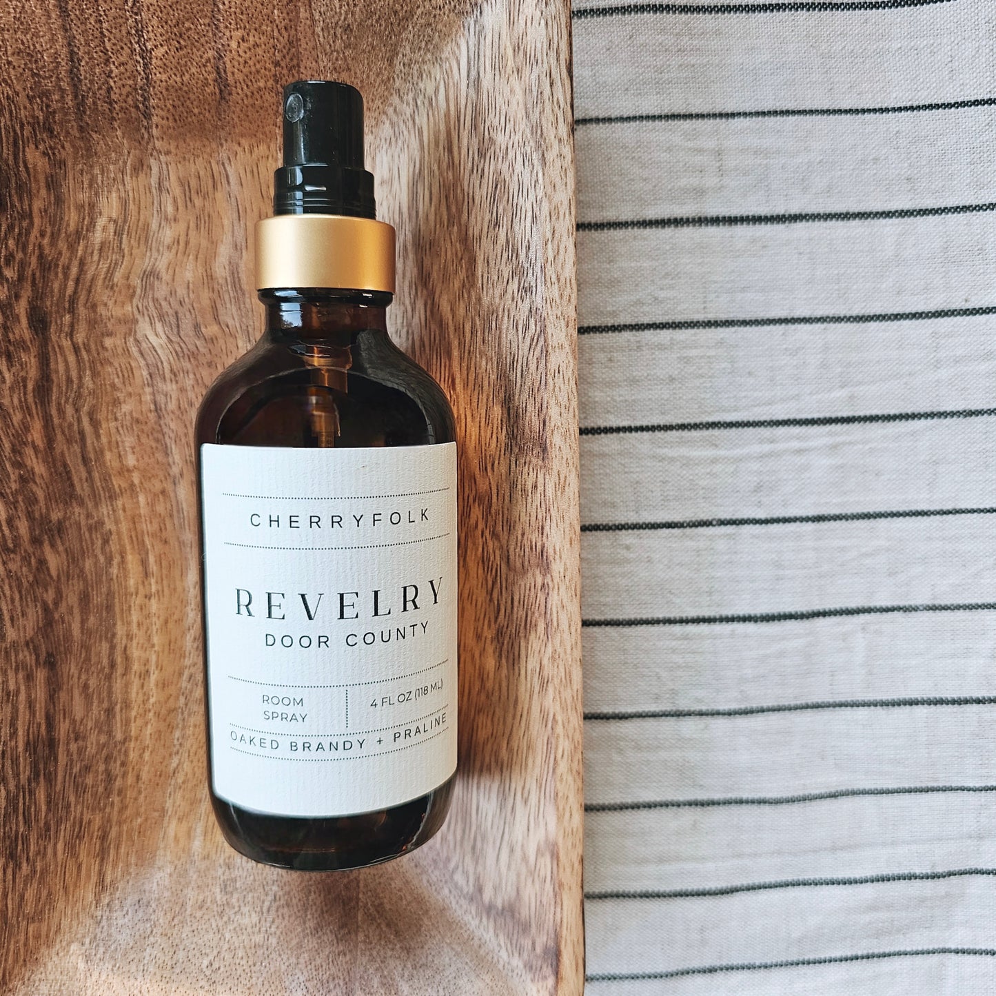 REVELRY Oaked Brandy + Praline Room Spray