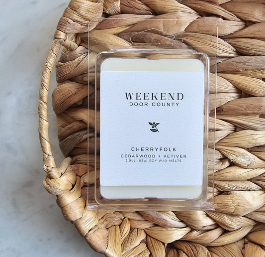 WEEKEND Wax Melt Cedarwood + Vetiver