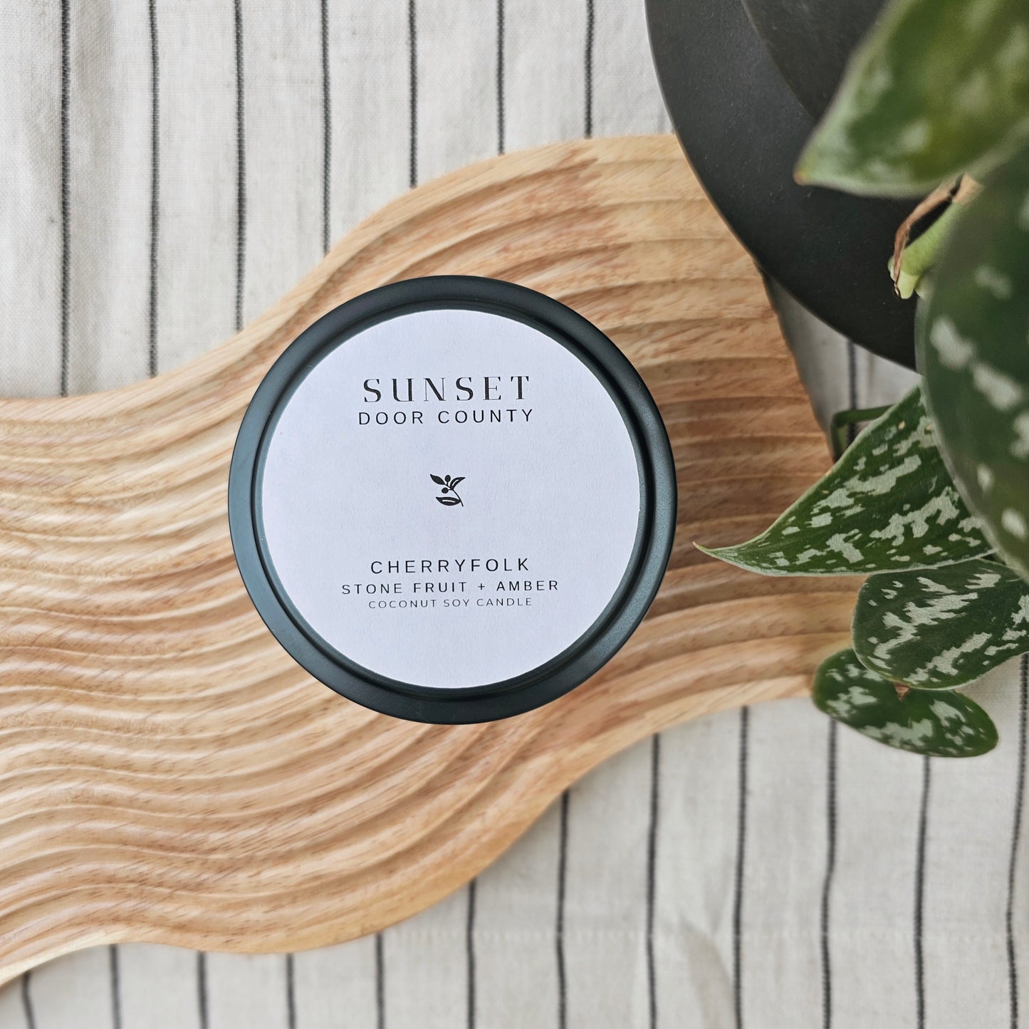 SUNSET Candle Stone Fruit + Amber