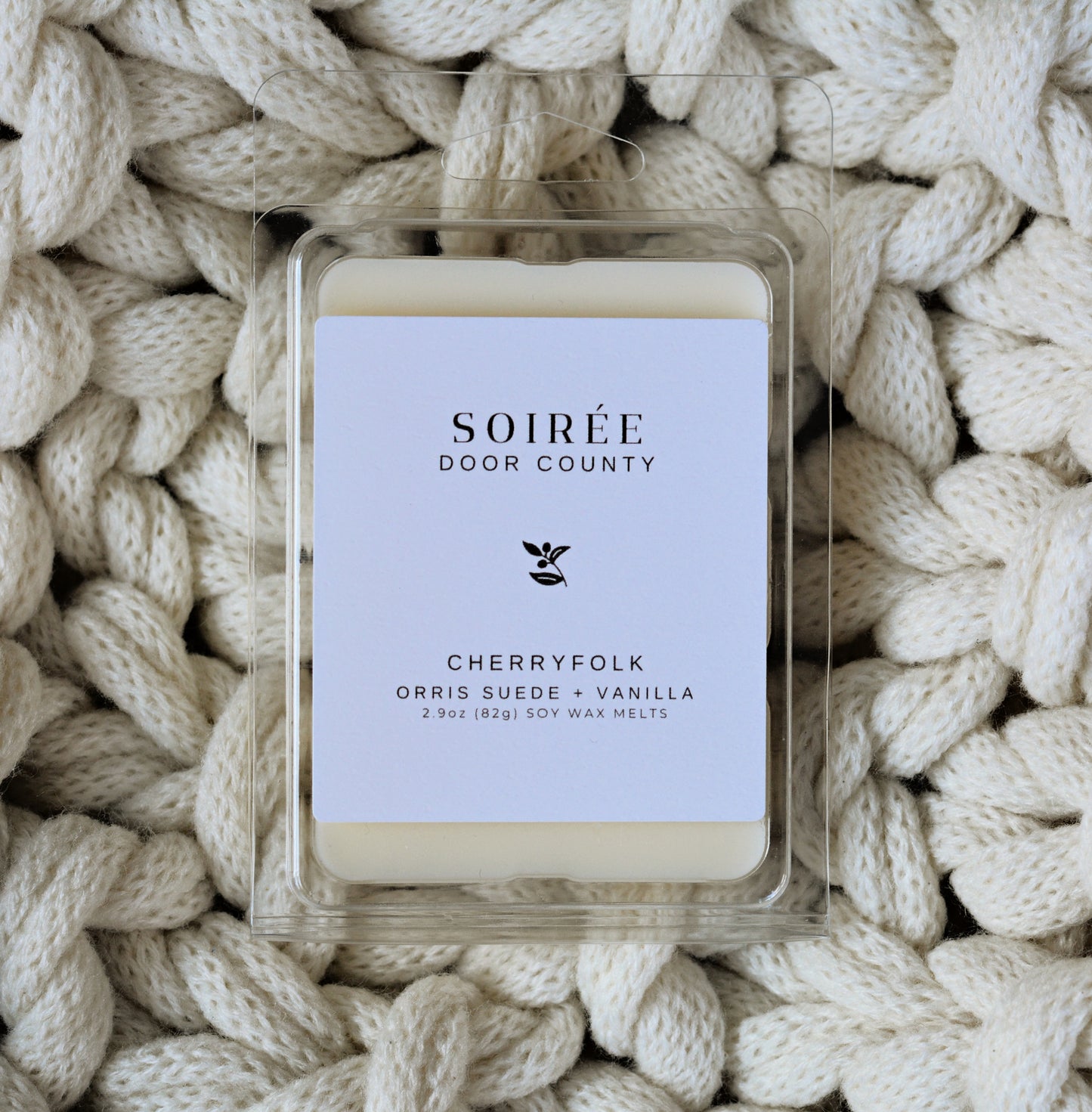 SOIRÉE Wax Melt Orris Suede + Vanilla