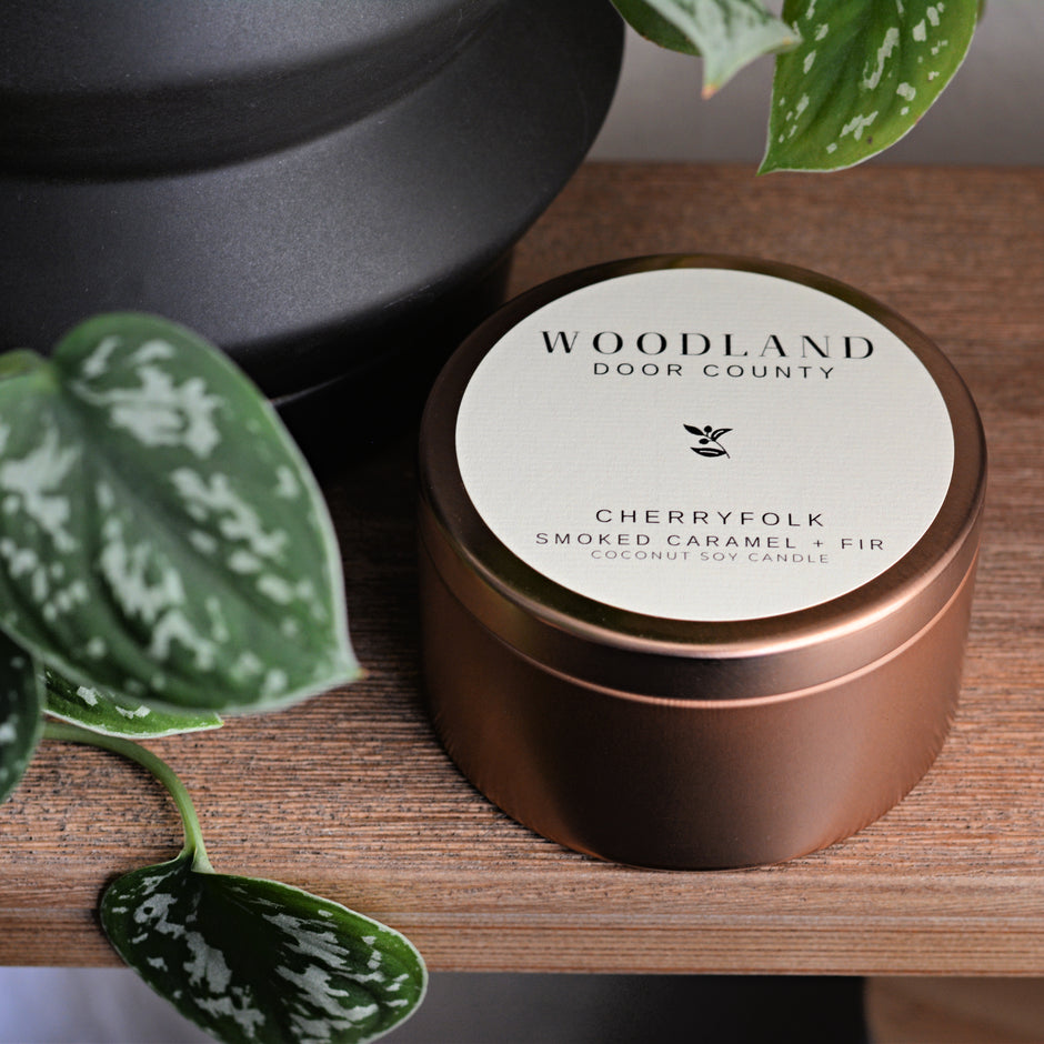 Cherryfolk Candles Lighting Up Door County Memories