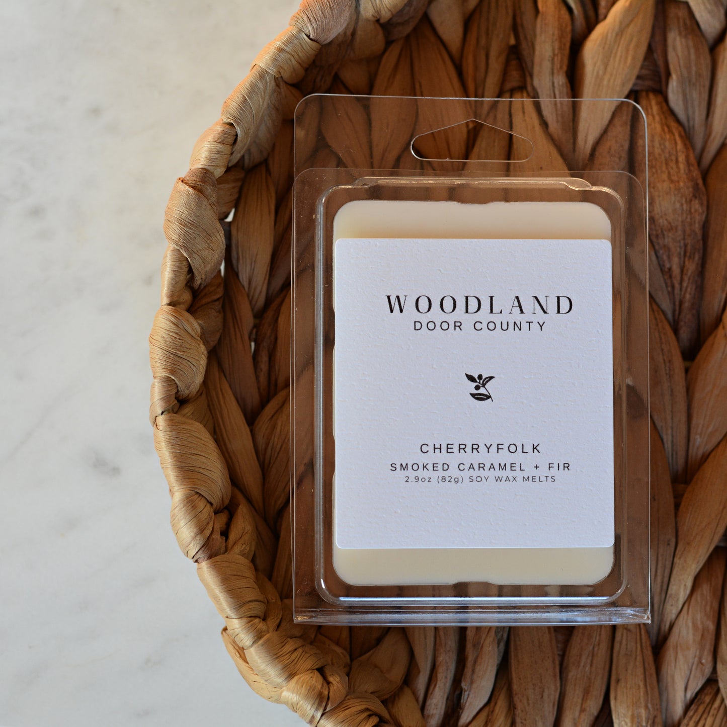 WOODLAND Wax Melt Smoked Caramel + Fir