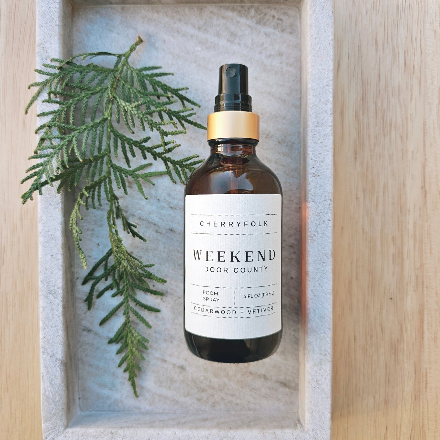 WEEKEND Cedarwood + Vetiver Room Spray