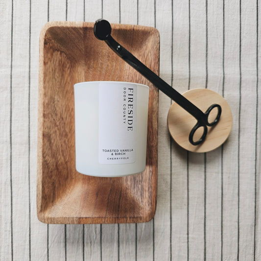 FIRESIDE Door County 7.5 oz Wood Wick Candle