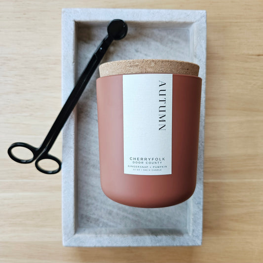 AUTUMN Gingersnap + Pumpkin Candle